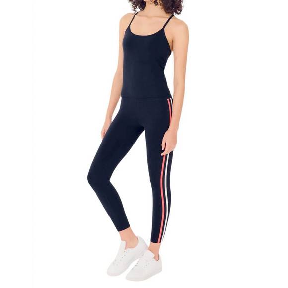 NEW SPLITS59 ella high waist airweight 7/8 leggings in indigo/melon - Picture 4 of 4